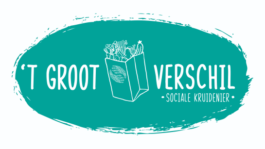 Logo sociale kruidenier 't groot verschil